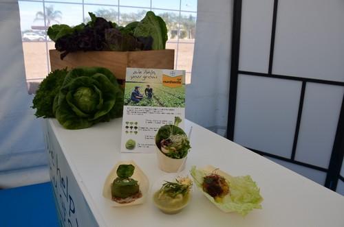 Hubo degustación con recetas donde la lechuga era el ingrediente principal.