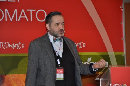Rafa Povo habló sobre la importancia de la marca, también en tomate.