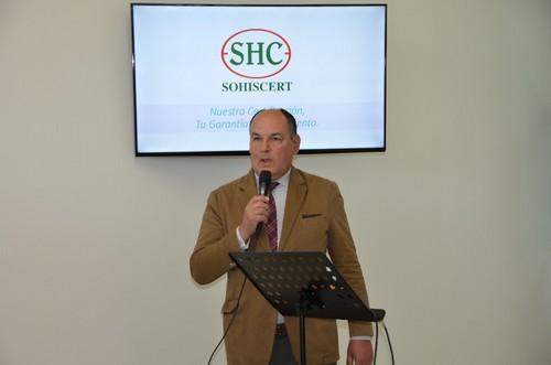 Director gerente de Sohiscert, Eduardo Merello Álvarez