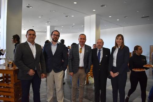 Parte del equipo de Trichodex, organizador de la jornada