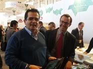 El alcade de Níjar, Antonio Jesús Rodríguez, ha querido mostrar su apoyo a las empresas locales.