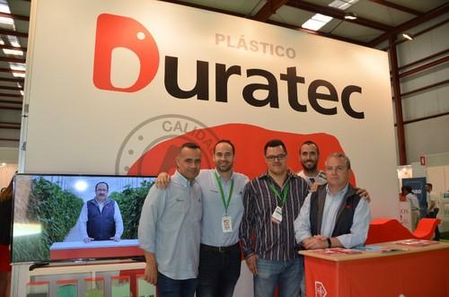 Juan Enciso, Javier Fernández, Manuel Uroz, Víctor Medrano y Guillermo Tortosa, del Grupo Tecniagro