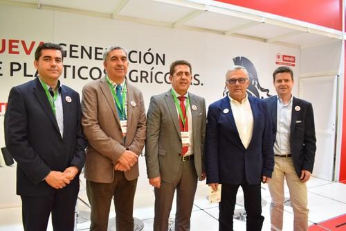 Andres Linares, José Francisco Sances, Gregorio Montes, José Fernández y Juan Francisco Martín; de Sotrafa.