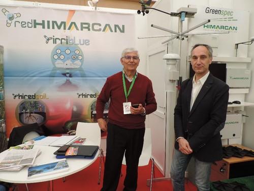 José Manuel Pérez, gerente de Himarcan, junto a su amigo José Manuel Hernández