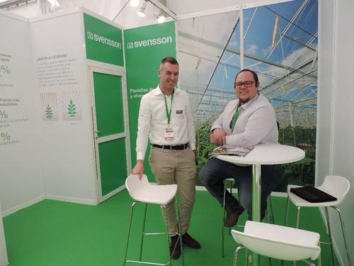 Mark Vandijk, comercial internacional junto con Nelson Pérez , consultor España y Portugal, equipo Svensson