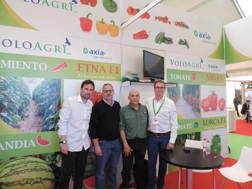 Parte del equipo de Axia Vegetable seeds, grupo Voloagri