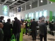 Expositor de Rijk Zwaan que, un año más, tiene una presencia muy destacada en la feria.