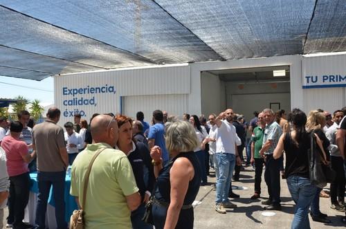 Excelente ambiente en la delegación de Cristalplant en San Agustín
