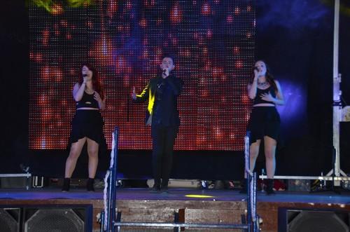 La orquesta actuó como fin de fiesta en el Casino de Dalías.