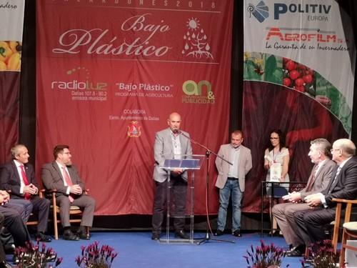 El presidente de Campoejido, Cristóbal Martín, tuvo palabras de reconocimiento para los socios.