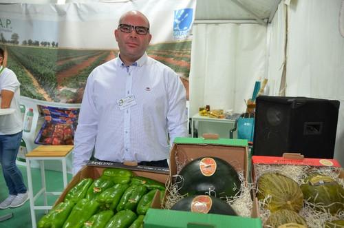 Raúl Arroyo Valverde, socio de SAT Agrollano, empresa con expositor propio.