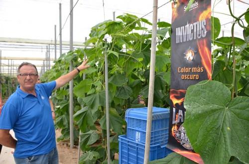 Agricultor que participó en la visita.