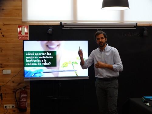 Xavier Fitó, director de la División de Hortícolas de Semillas Fitó, abrió la jornada.