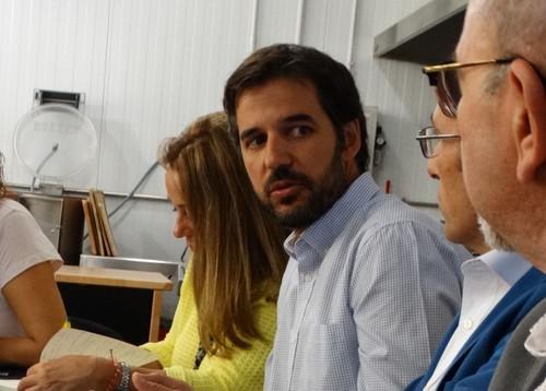 Xavier Fitó, en el turno de debate que se abrió al término de las charlas.