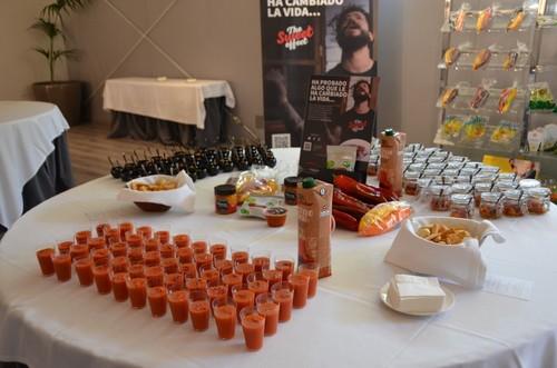 El gazpacho contiene un 9 por ciento de pimiento Sweet Palermo