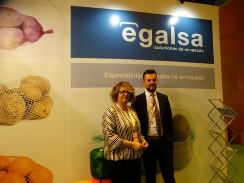 Carmen Garrido y Miguel Muñiz, de Egalsa Soluciones de Envasado