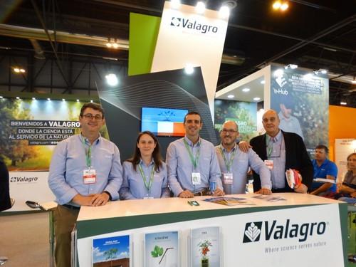 Equipo de Valagro desplazado a la feria