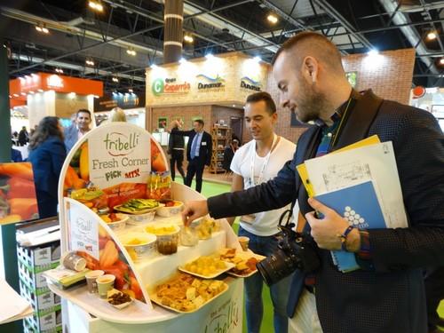 Los pimientos Tribelli se pueden degustar en el stand de Agroiris, situado en el pabellón 9
