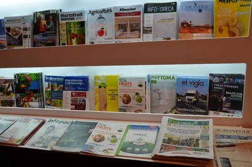 FHALMERÍA está presente en los dos kioscos de prensa de Fruit Attraction.