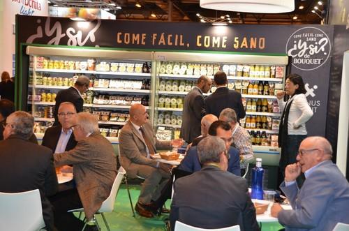 Una parte del stand de Anecoop.
