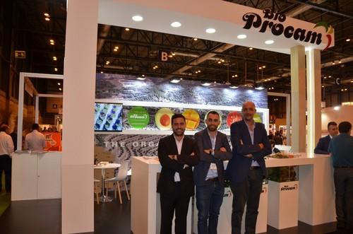 Parte del equipo de Procam desplazado a la feria.