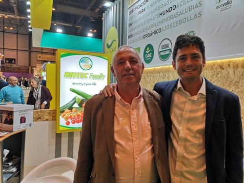 José Rodríguez, presidente de Biotec Family, junto a Isidoro Sánchez, también de la cooperativa