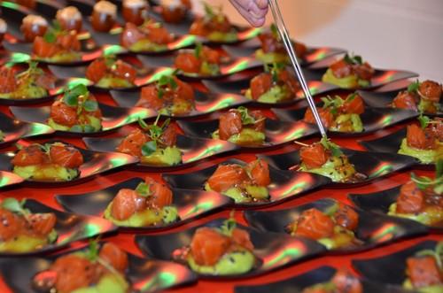 Show cooking en el stan de La Unión.