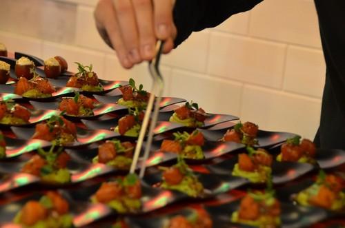 Show cooking en el stan de La Unión.