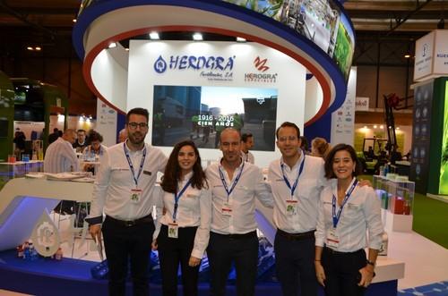Parte del equipo de Herogra.