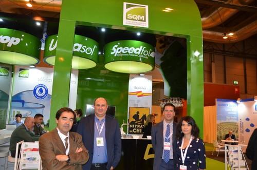 Parte del equipo de SQM.