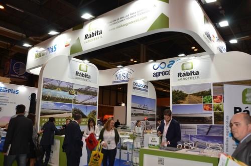 Stand de Rábita Agrotextil.