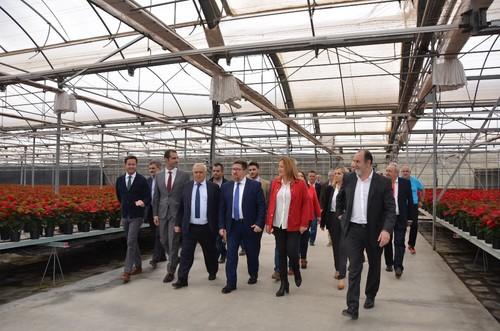 Recorrido por las instalaciones.