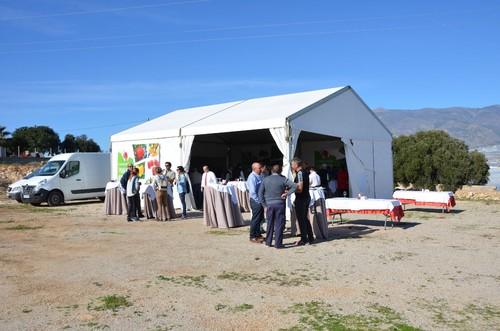 Los agricultores pudieron disfrutar de un gran almuerzo