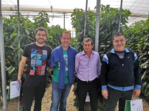 Agricultores que acudieron a las jornadas de Vilmorin Mikado