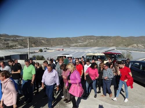 Acudieron alrededor de un centenar de productores de pimiento de la zona.