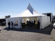 La parada en el camino para los agricultores y técnicos que vieron los cultivos.