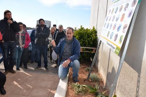Visita a los reservorios exteriores en Semilleros Laimund.