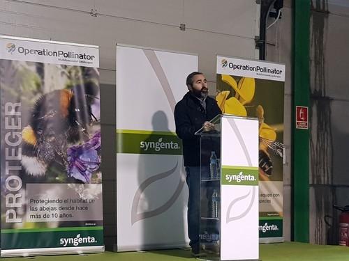 Francisco García Verde, de Syngenta, condujo el acto.