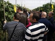 Muchos agricultores en la primera jornada de Kantaka.