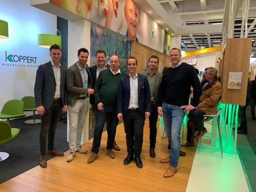 Koppert también tiene espacio propio en Fruit Logistica.