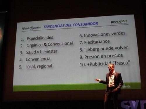 Fernando Gómez Molina, director general de Proexport, participó en la primera edición de 'Salads Dynamics'.