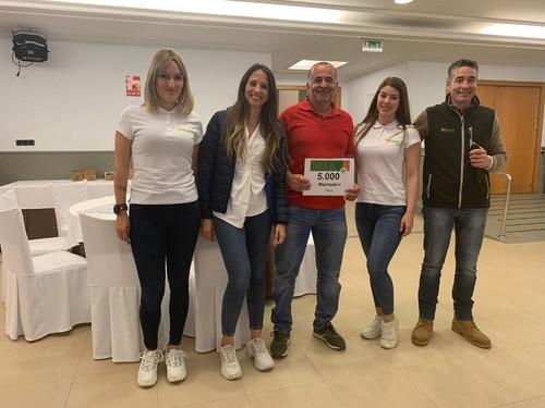 José Valdivia, uno de los ganadores del sorteo.