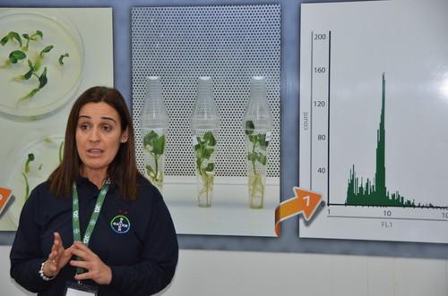 Lola López, asociada en Investigación en el Departamento de Biología Celular.