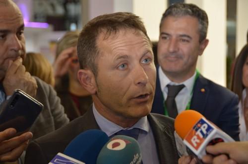 El alcalde de Torre Pacheco, en su intervención ante los medios.