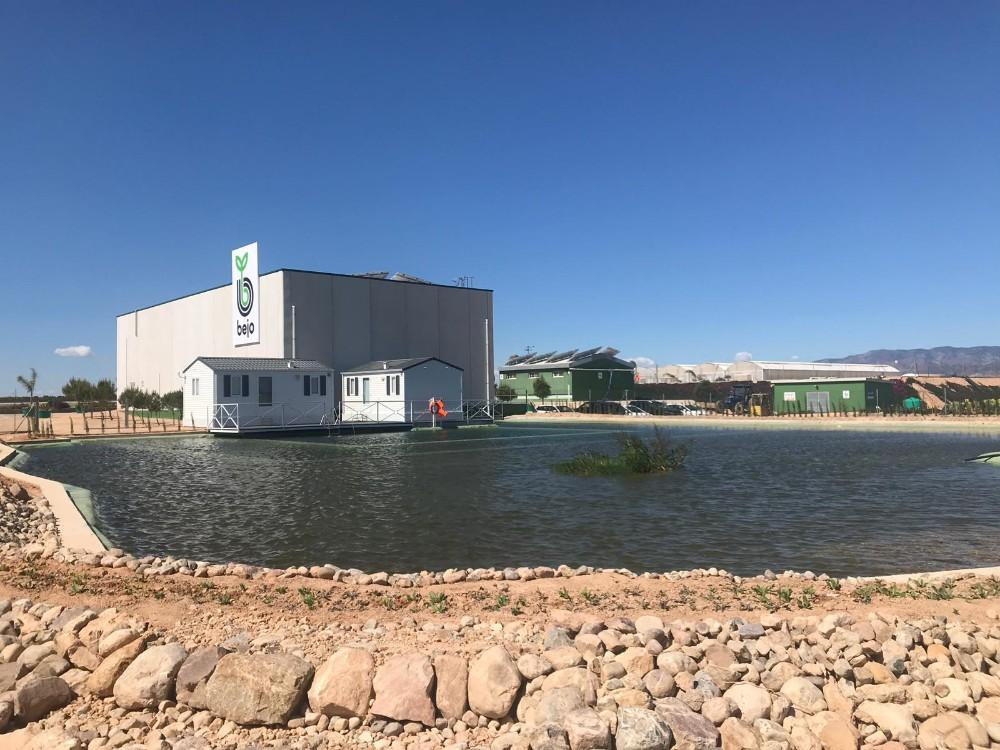 Nuevo pantano de aguas.