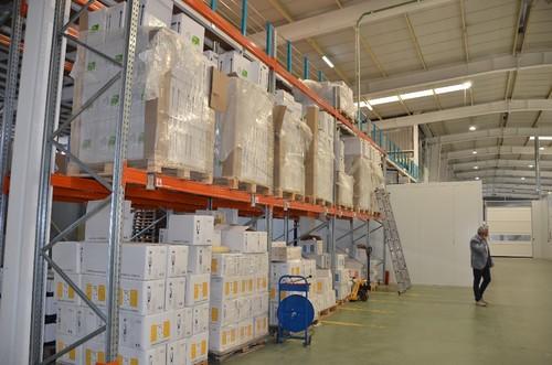Almacén de Bioline Iberia
