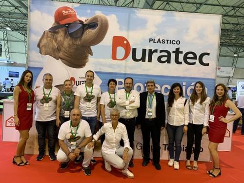 Parte del equipo del stand de Bayer Tecniagro.