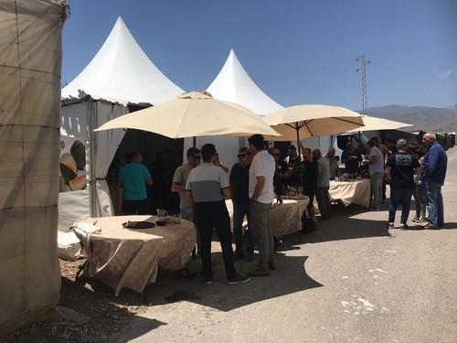 Los asistentes a las jornadas disfrutaron de una comida que incluyó melón con jamón.
