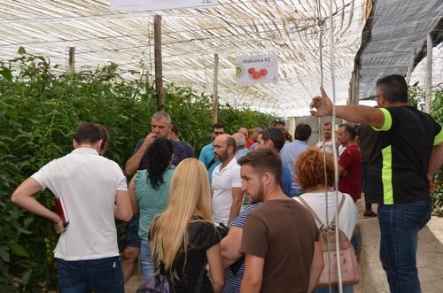 Numerosos agricultores y técnicos quisieron conocer de cerca Atakama RZ