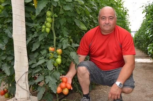 David Rubia, agricultor y dueño de una de las fincas donde se llevaron a cabo las jornadas